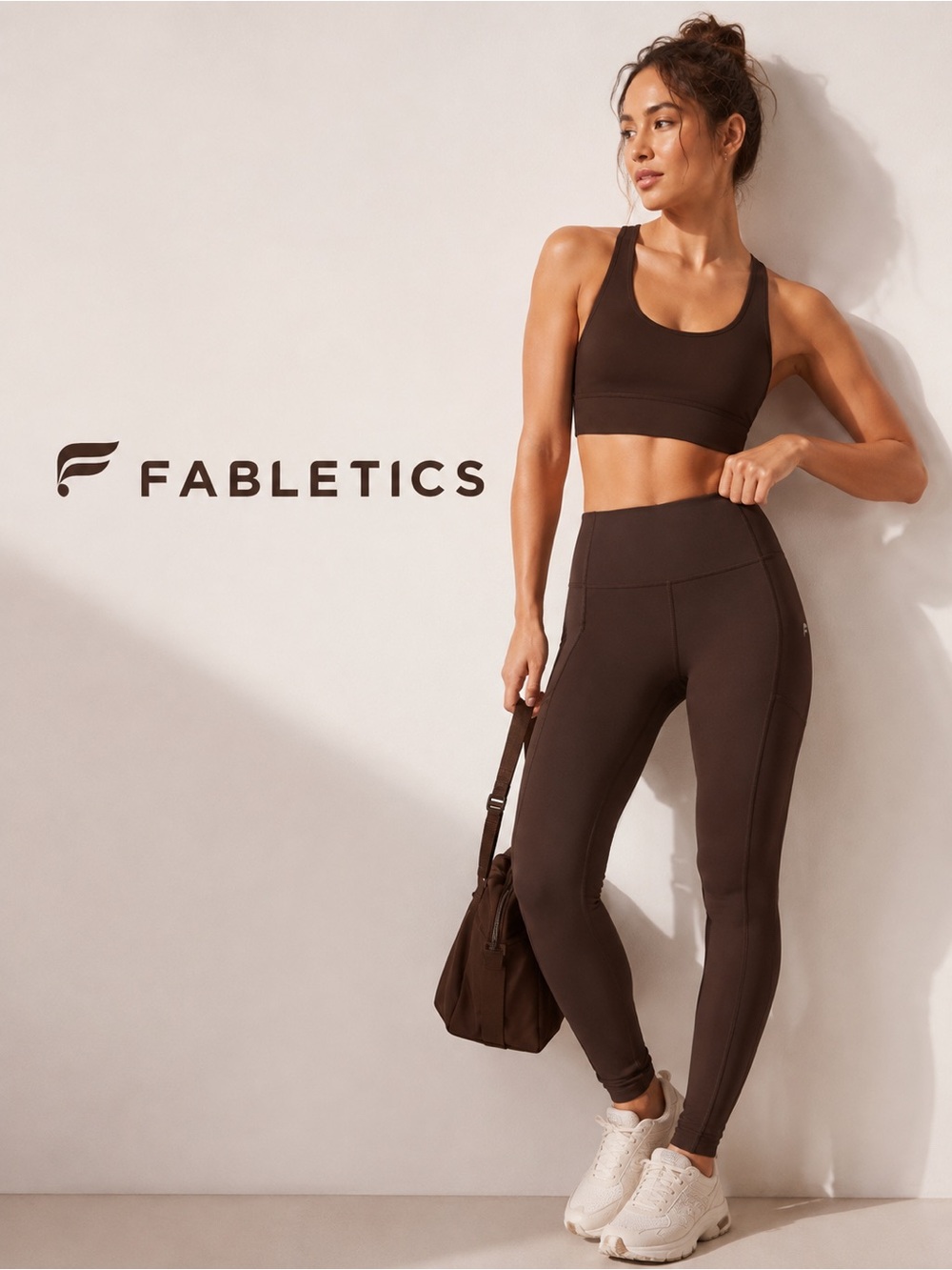 Fabletics Chocolate Brown High-Rise Sculpting Leggings